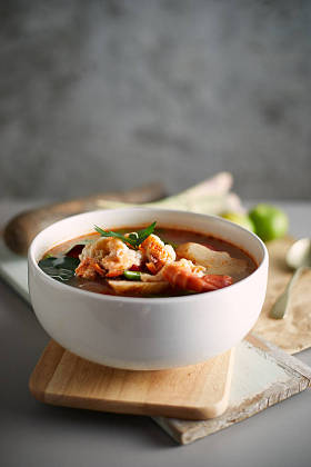 Tom Yum Kung，香虾汤