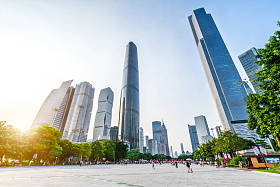 中国广州市的建筑图片