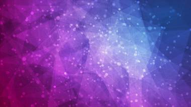 藍(lán)色紫色抽象低聚類(lèi)技術(shù)背景圖片