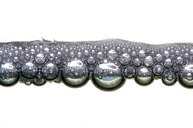 泡沫的液体-抽象自然背景