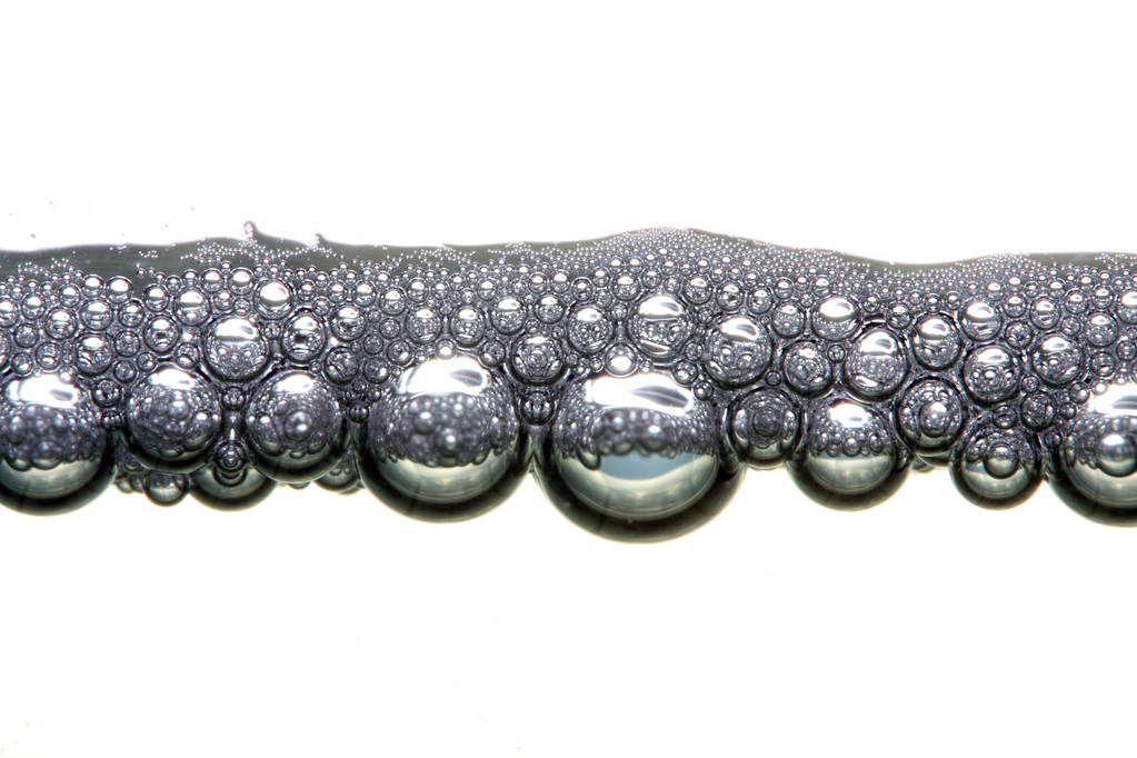 泡沫的液体-抽象自然背景 泡沫的液体-抽象自然背景