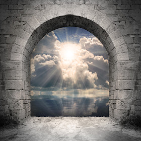 To the new world. A new concept of life -- light on water