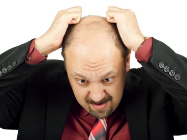 在大蕭條中的商人圖片