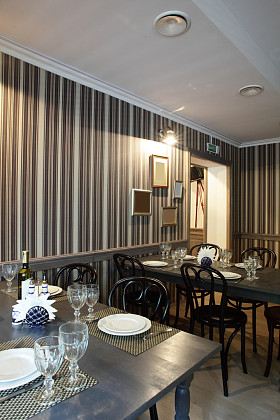 在欧洲风格的豪华餐厅