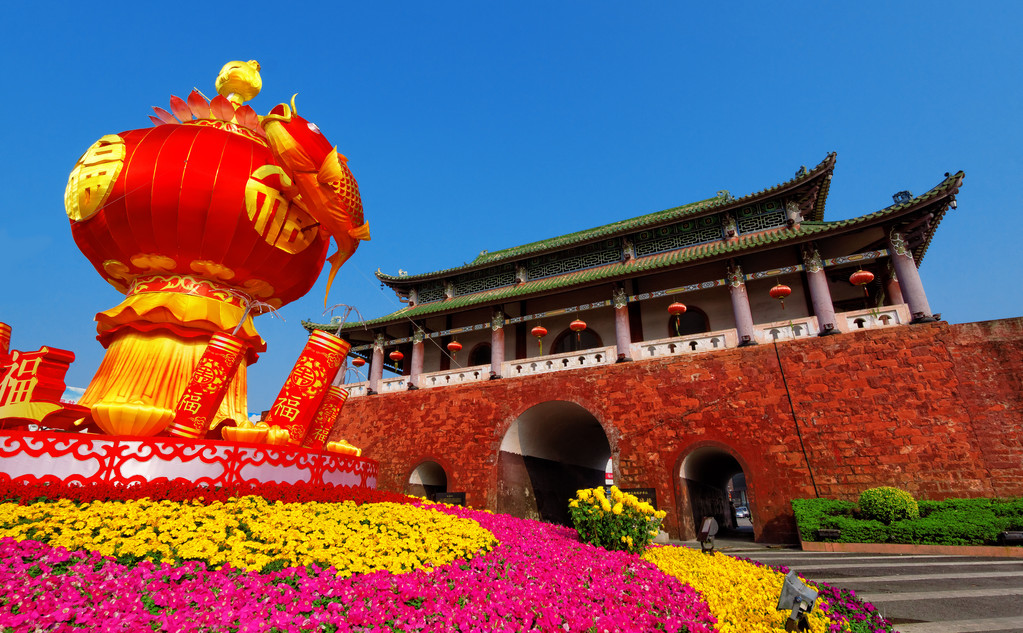 中国城门口图片
