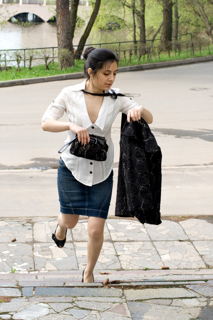 商务女人冲 商务女人冲