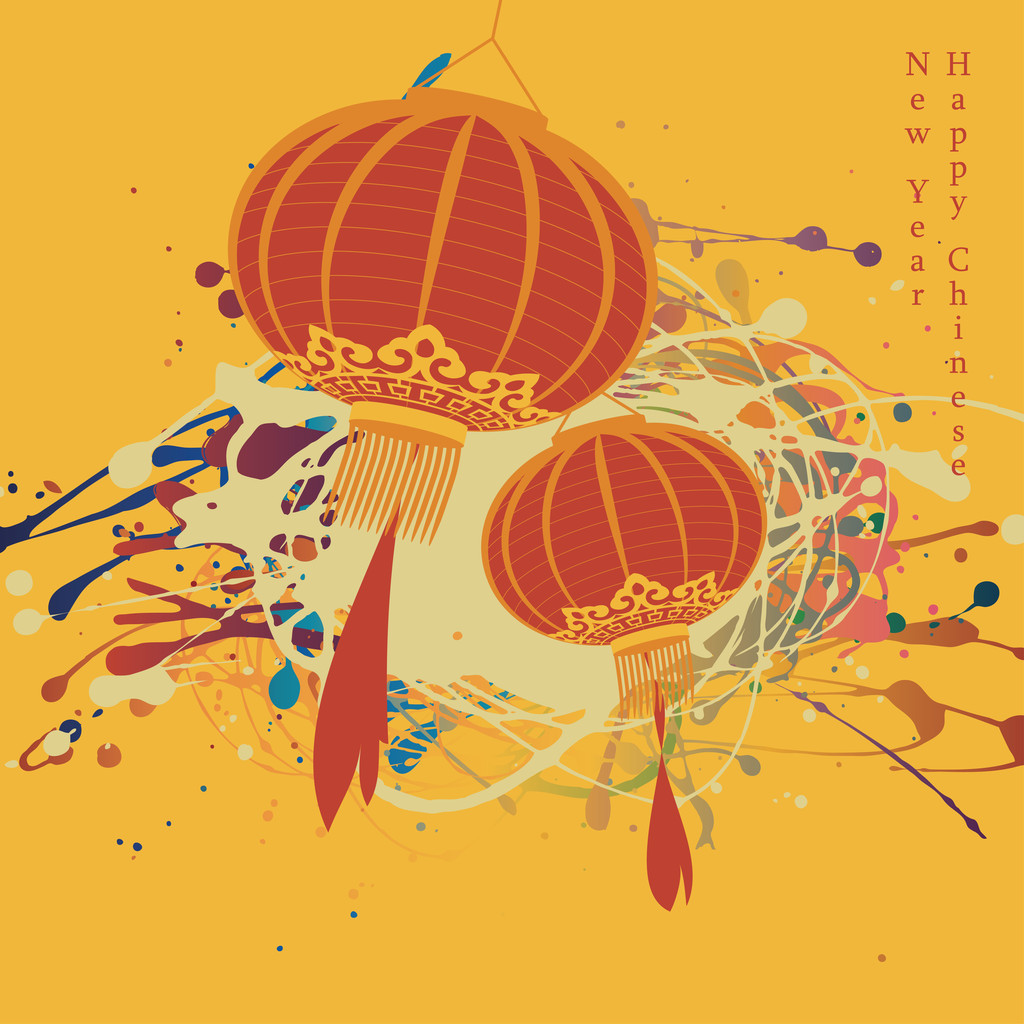 中国新年贺卡