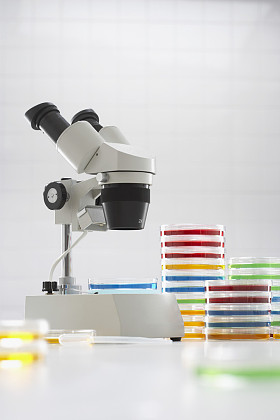 显微镜和化学样品图片