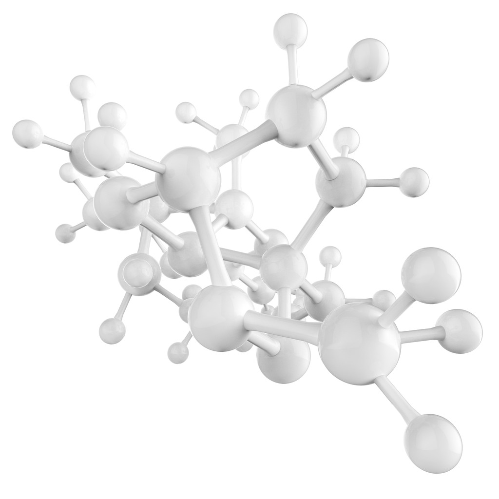 分子白 3d