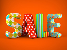 出售词创辉织物上的灰色背景