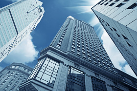 现代城市建筑照片