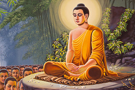 哈努曼画上的翡翠佛庙墙曼谷