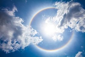 太阳光环图片