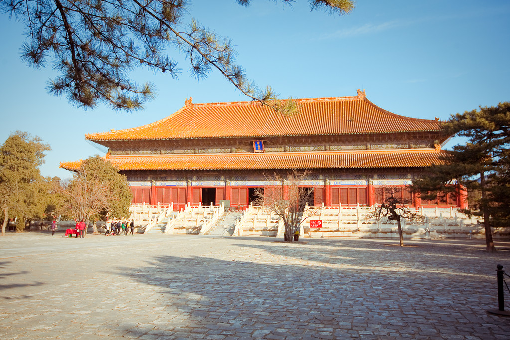 在北京,中国明代墓葬 在北京,中国明代墓葬