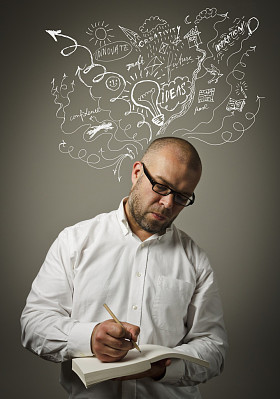 创建者。思想中的人