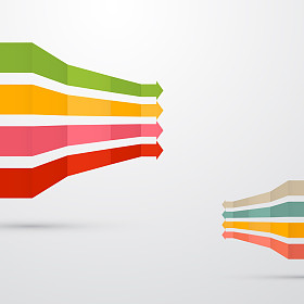 抽象的复古矢量箭头背景照片