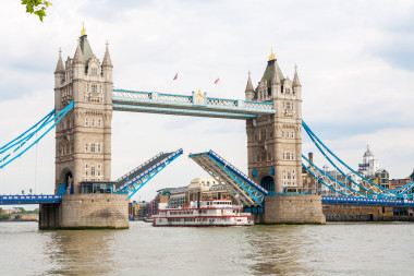 倫敦塔橋。倫敦英國