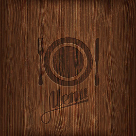 餐厅菜单设计照片