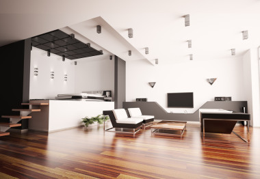 現(xiàn)代公寓室內(nèi) 3d