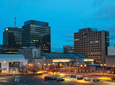 錫拉丘茲大學(xué)，紐約的視圖