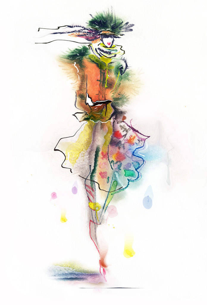 时尚女人的插图图片 时尚女人的插图图片