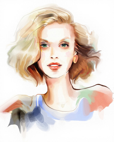 時髦的女人圖片