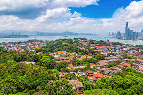 中国、亚洲厦门鼓浪屿风景图片