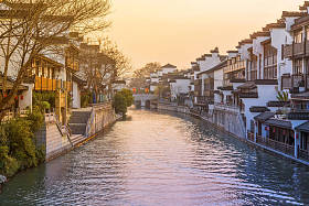 南京秦淮河风景图片