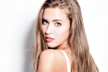 直長長的金發(fā)照片