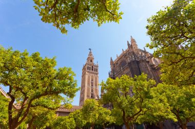 大教堂和 giralda 塔