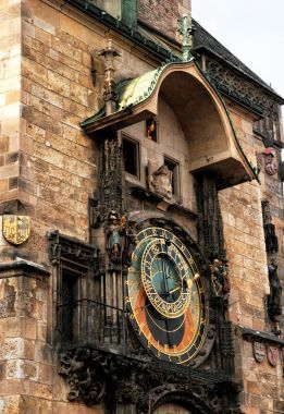 天文鐘。布拉