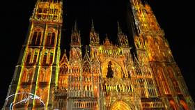 鲁昂是一座有着古老哥特式建筑的美丽城市。它位于法国诺曼底。大教堂特别壮