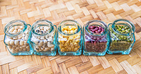 各种豆子和扁豆