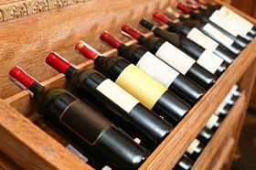 wineshelf 的特写镜头