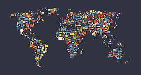 世界地图图片