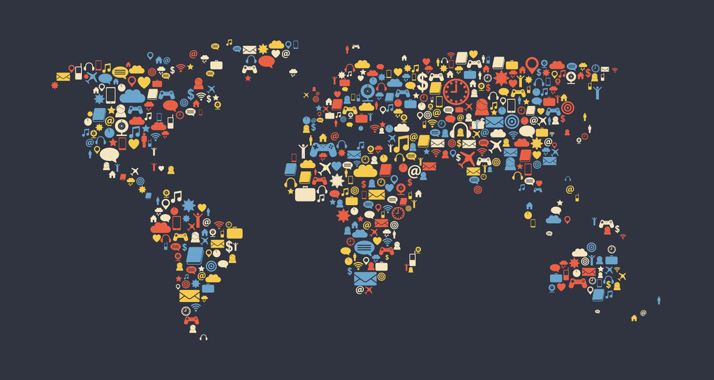 世界地图图片
