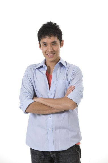 一個快樂的中國人的肖像