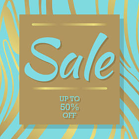 销售优雅的背景。豪华贺卡海报广告促销折扣。时尚广告促销打折的春夏美主题。每股收益10