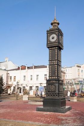 缩略图的大笨钟，建筑在伊尔库次克