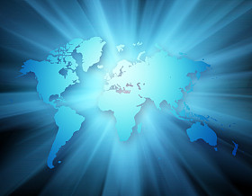 从概念系列全球业务的最佳互联网概念