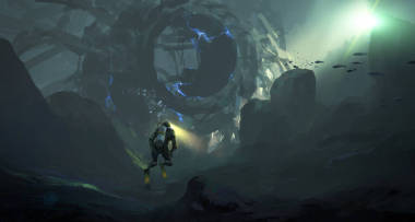 海底的神秘机器，数字图解