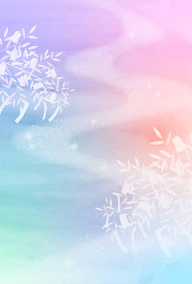 田中銀河水彩背景