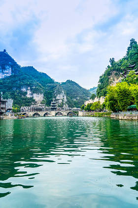镇远古城美丽的风景图片