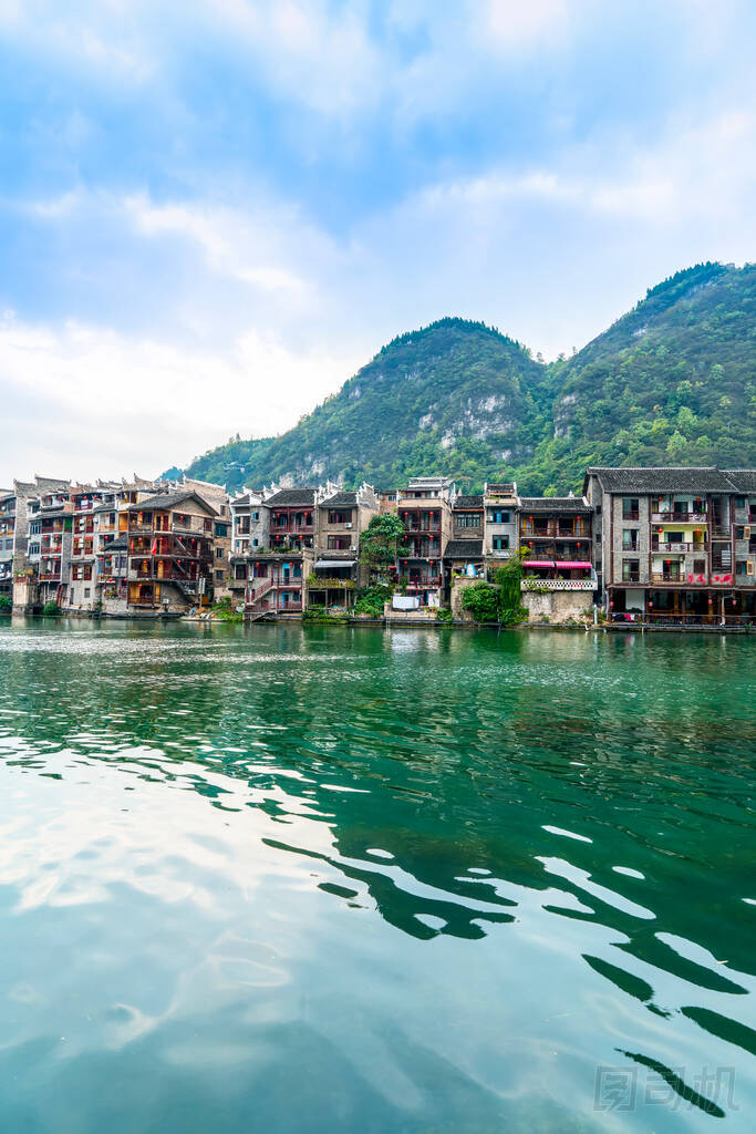 鎮(zhèn)遠古城美麗的風景圖片