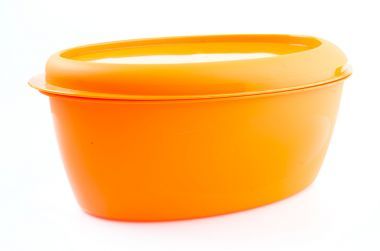 食品塑料容器照片