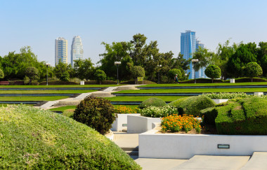 在迪拜朱美拉海灘公園