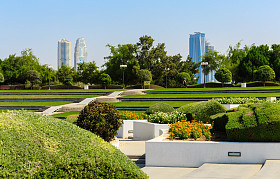 在迪拜朱美拉海滩公园