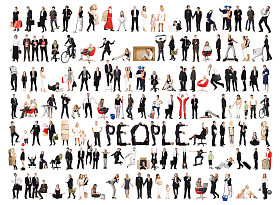 孤立的抽象拼贴画