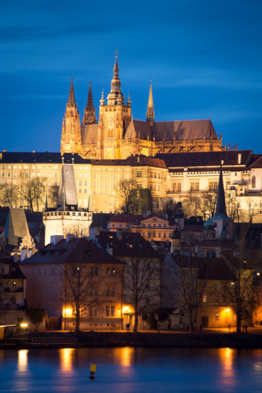 布拉格。全景圖像，布拉格，捷克共和國(guó)的首都城