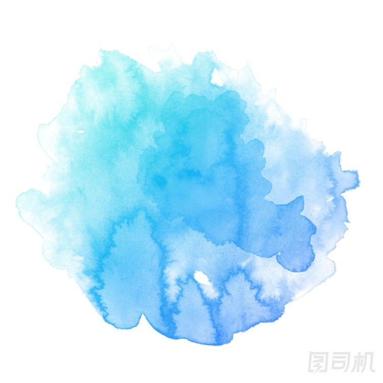 藍色的海水顏色藝術圖片